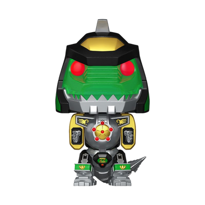 Hasbro Bitty POP! Bots Figure PR- Dragon Zord w/GR Ranger 11,7 cm - Funko Mini Figures, Pop! Figures