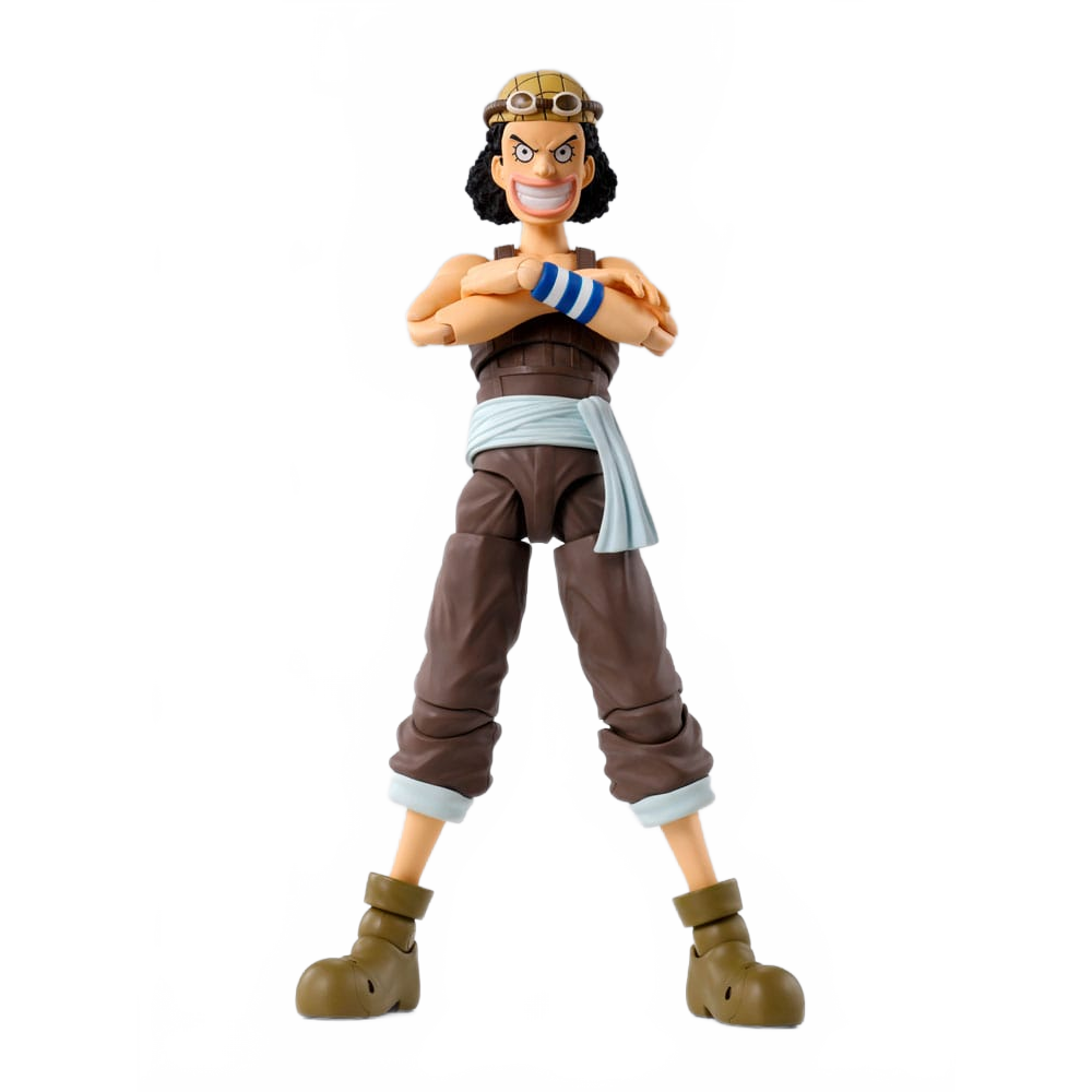 One Piece S.H.Figuarts Action Figure Usopp -Romance Dawn- 15 cm - Bandai Tamashii Nations Action Figures