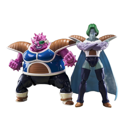 Dragon Ball Z S.H. Figuarts Action Figure Dodoria & Zarbon Bardock the Father of Goku 16 cm - Bandai Tamashii Nations Action Figures
