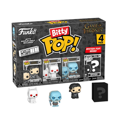 Game of Thrones Bitty POP! Vinyl Figure 4-Pack Jon Snow 2,5 cm - Funko Mini Figures, Pop! Figures