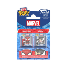 Spider-Man Bitty POP! Vinyl Figure 2-Pack Spider-Man&Vnm 2,5 cm - Funko Mini Figures, Pop! Figures