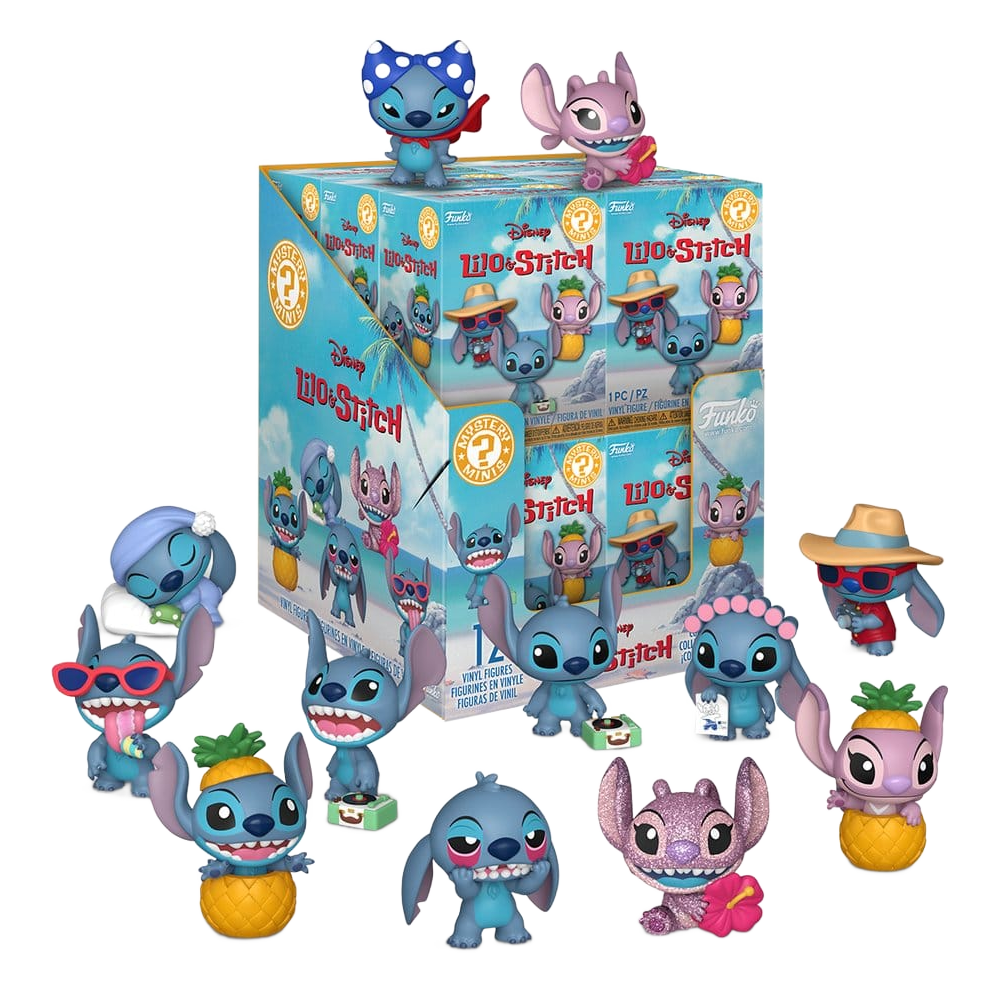 Lilo & Stitch Mini Figures PDQ 5 cm Display (12) - Funko Blind Boxes, Mini Figures & Capsule Toys