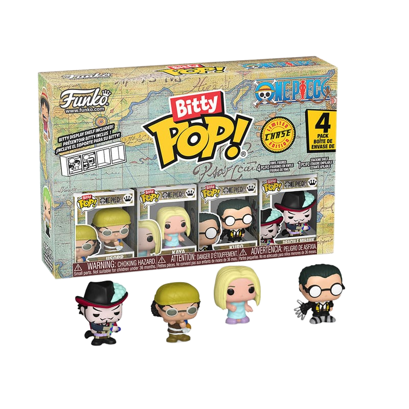 One Piece Bitty POP! Vinyl Figure 4-Pack Usopp 2,5 cm - Funko Pop! Figures