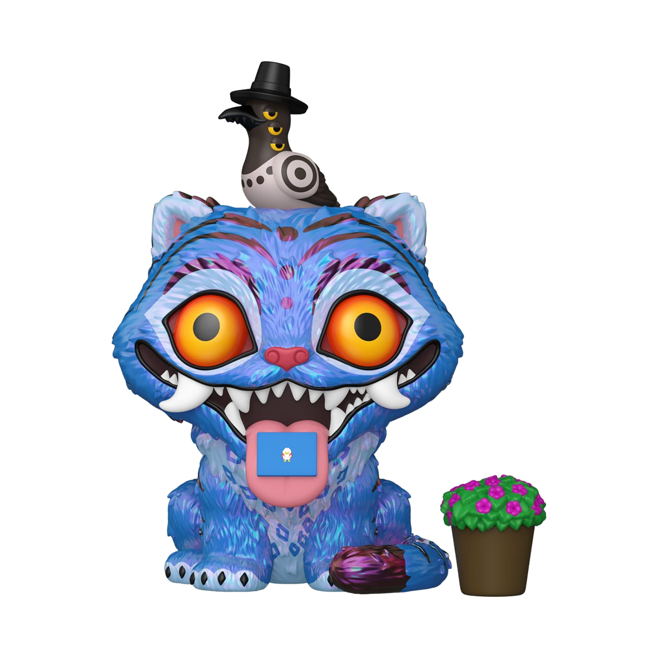 KPop Demon Hunters POP! Animation Vinyl Figure Tiger w/Bird - Funko Pop! Figures