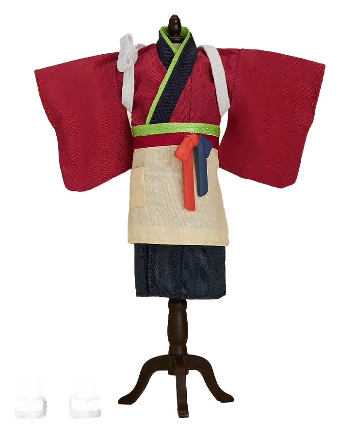 Lycoris Recoil Accessories for Nendoroid Doll Figures Outfit Set: Chisato Nishikigi - Cafe LycoReco Uniform Ver. - Good Smile Company Action Figure: Accessories