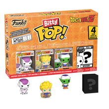 Dragon Ball Bitty POP! Vinyl Figure 4-Pack Series 4 2,5 cm - Funko Mini Figures, Pop! Figures