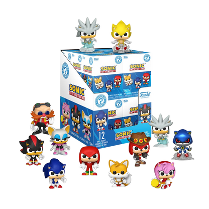 Sonic - The Hedgehog Mini Figures PDQ 5 cm Display Box Qty 12 - Funko Blind Boxes, Mini Figures & Capsule Toys