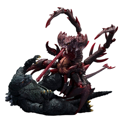 Godzilla vs. Destroyah S.H.MonsterArts Action Figure Godzilla Jr & Destoroyah Evolution Set - Bandai Tamashii Nations Action Figures