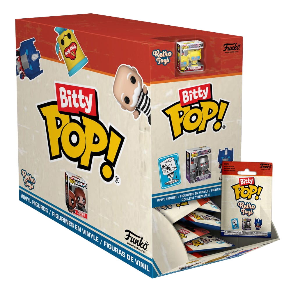 Retro Toys Bitty POP! Vinyl Figure Display (32) PDQ 2,5 cm - Funko Pop! Figures