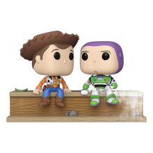 Toy Story POP Moment Vinyl Figures Woody and Buzz (30th Anniversary) - Funko Mini Figures