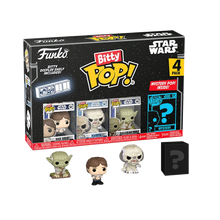 Star Wars Bitty POP! Vinyl Figure 4-Pack Han 2,5 cm - Funko Mini Figures, Pop! Figures