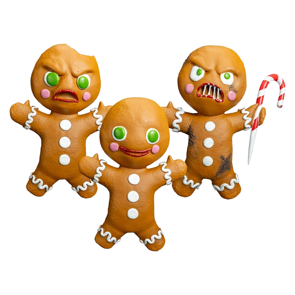 Krampus Prop Replicas 3-Pack Gingerbread Men - Trick Or Treat Studios Replicas: Down Scaled