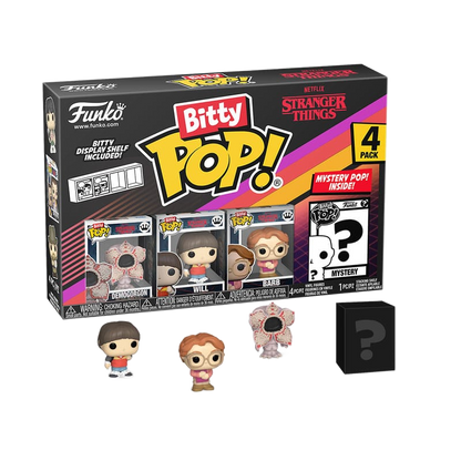 Stranger Things Bitty POP! Vinyl Figure 4-Pack Demogorgon 2,5 cm - Funko Mini Figures, Pop! Figures