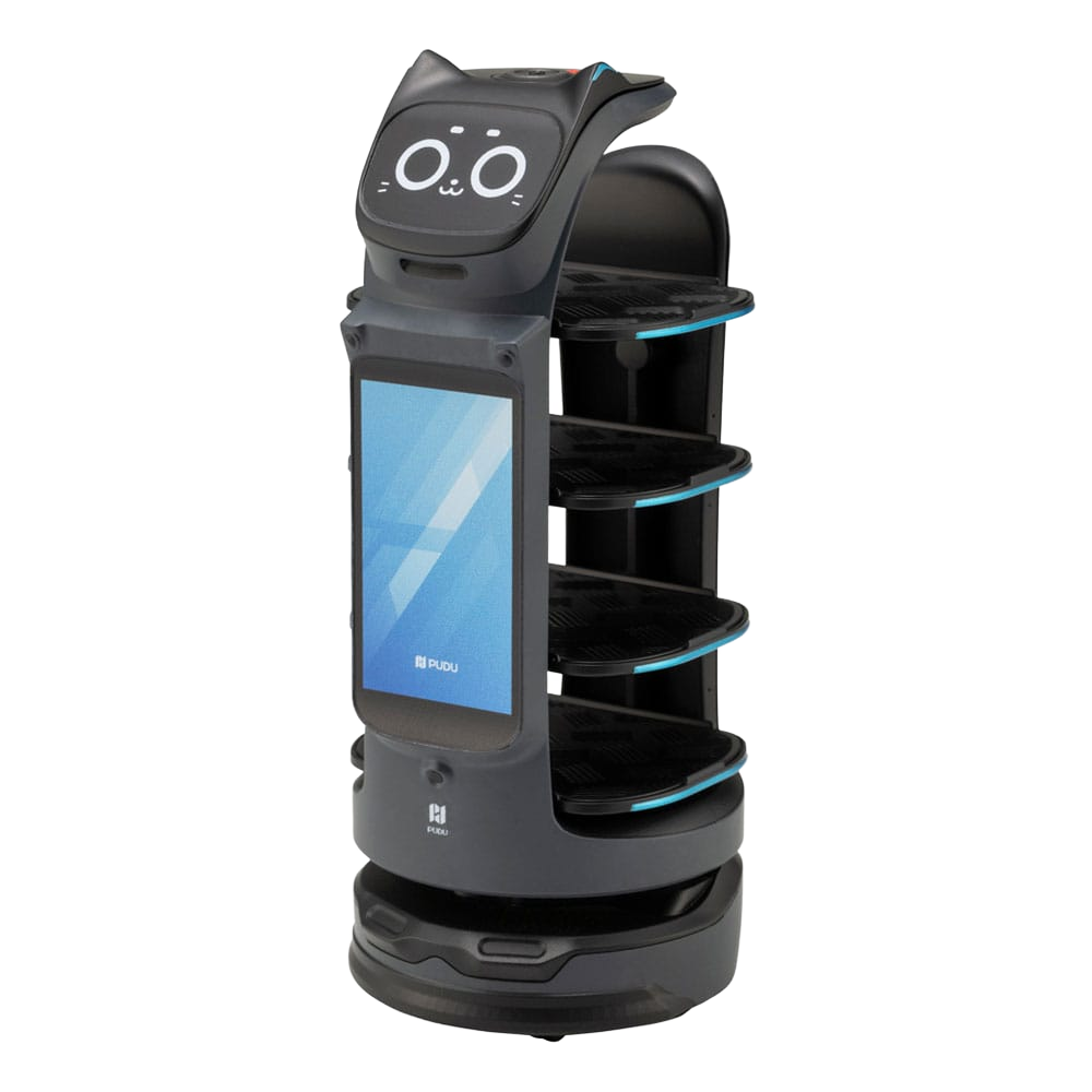 Pudu Robotics Plastic Model Kit Bellabot Black Ver. 11 cm - Kotobukiya Model Kits