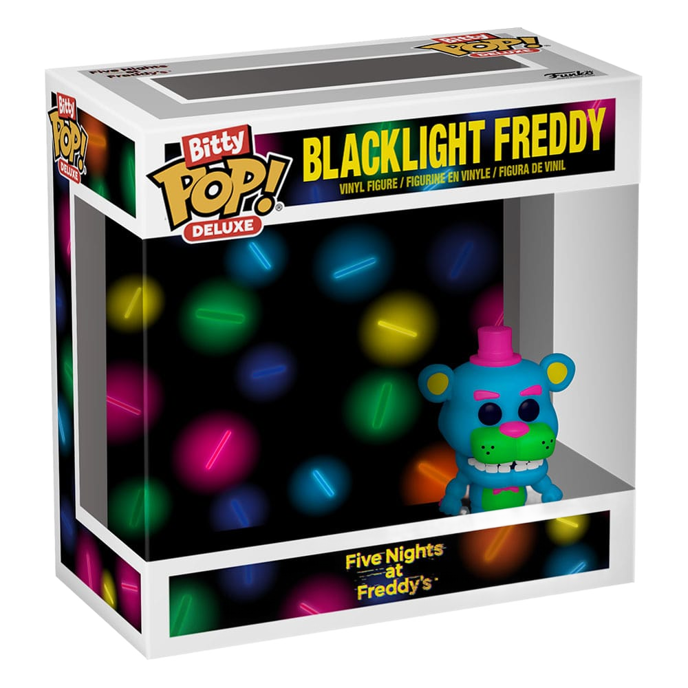 Five Nights at Freddy's Bitty POP! Deluxe Vinyl Figure Freddy w/Stage Display (12) 2,5 cm - Funko Mini Figures, Pop! Figures