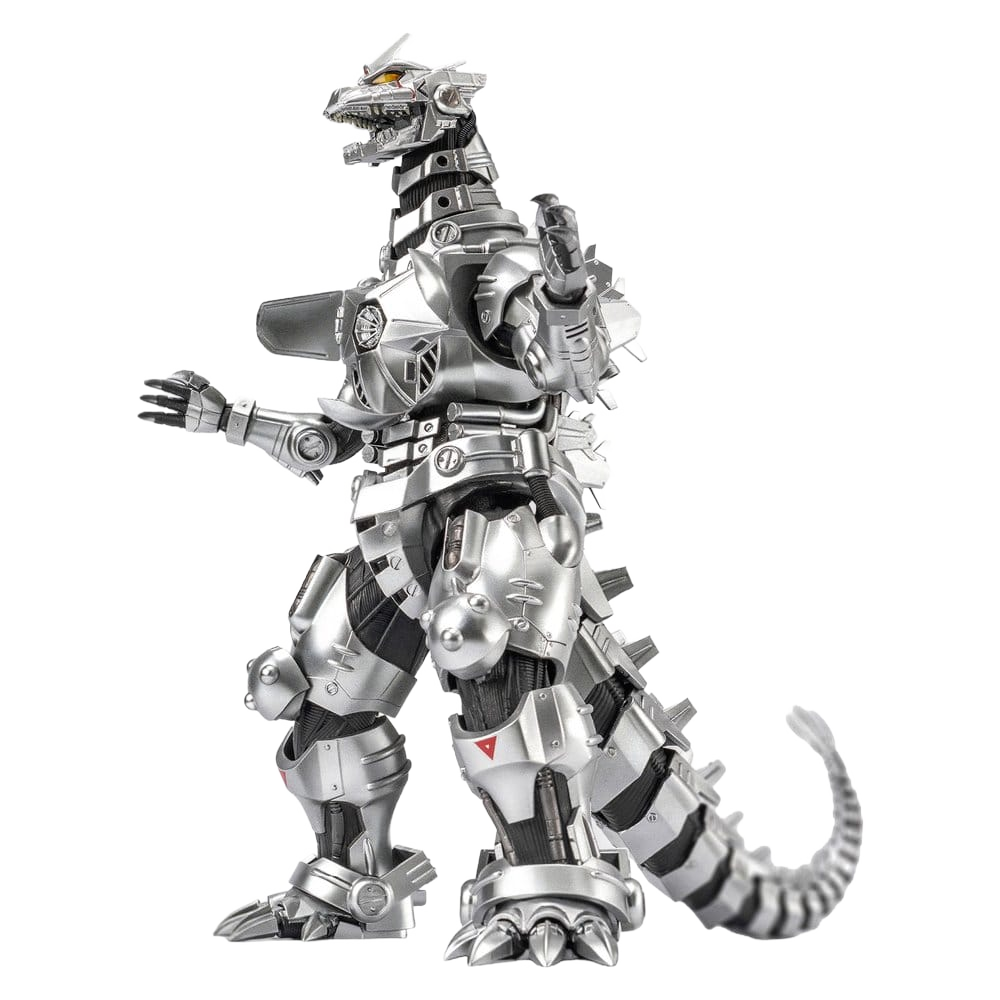 Godzilla Against Mechagodzilla Box Qty 2002 Exquisite Basic Series Action Figure Mechagodzilla MFS-3 20 cm - Hiya Toys Action Figures