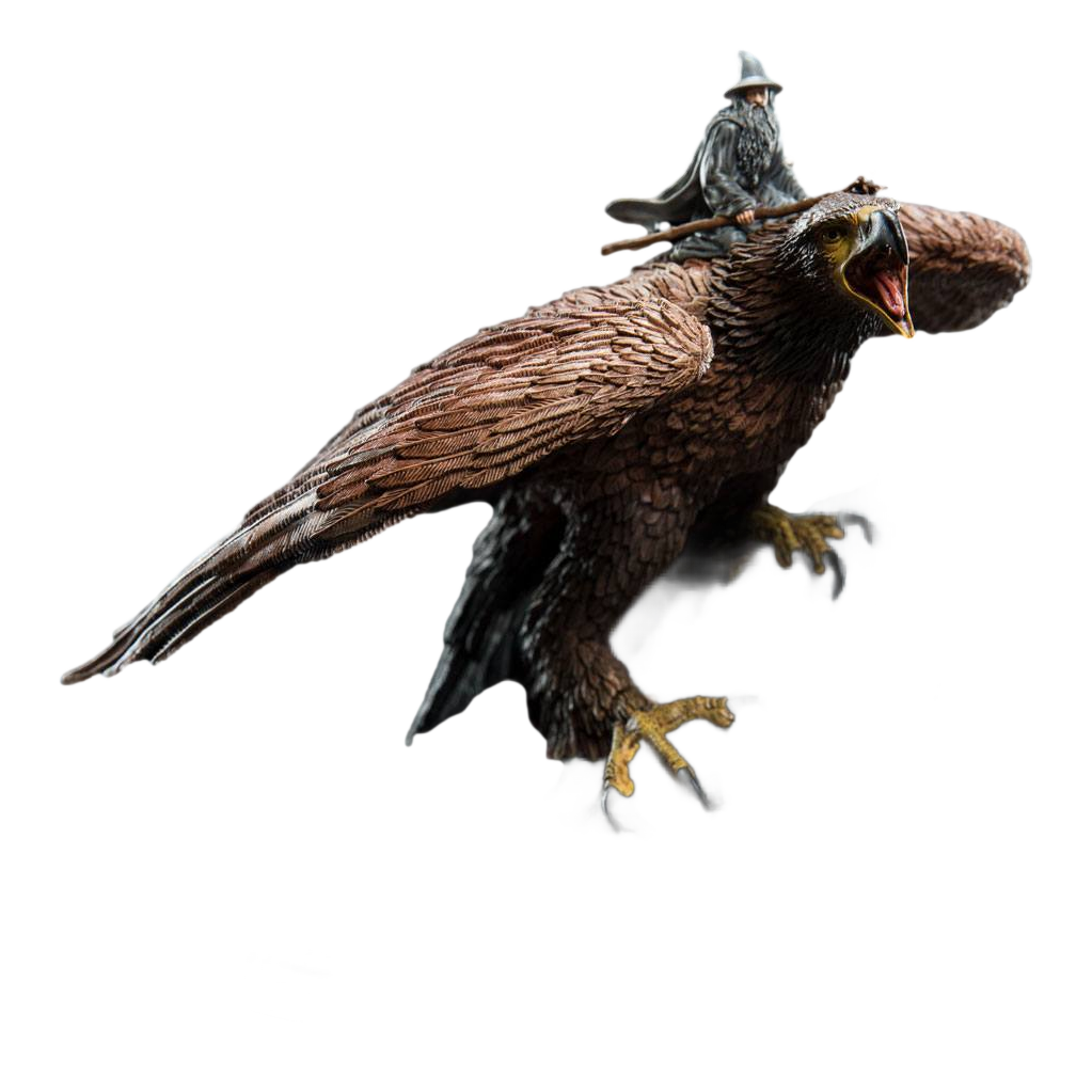 Lord of the Rings Statue Gandalf on Gwaihir 15 cm - Weta Workshop Statue