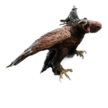 Lord of the Rings Statue Gandalf on Gwaihir 15 cm - Weta Workshop Statue