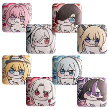 Goddes of Victory: Nikke Pinback Button Doro 6 cm Assortment Box Qty 8 - Good Smile Company Pins & Brooches