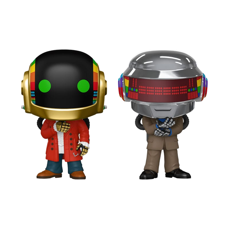 Daft Punk POP! Rocks Vinyl Figures 2-Pack Discovery - Funko Mini Figures