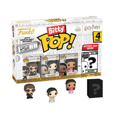 Harry Potter and the Goblet of Fire Bitty POP! Vinyl Figure 4-Pack Harry 2,5 cm - Funko Mini Figures, Pop! Figures