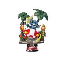 Disney: Lilo & Stitch - Stitch Racing Car PVC Diorama - Beast Kingdom Toys Statues