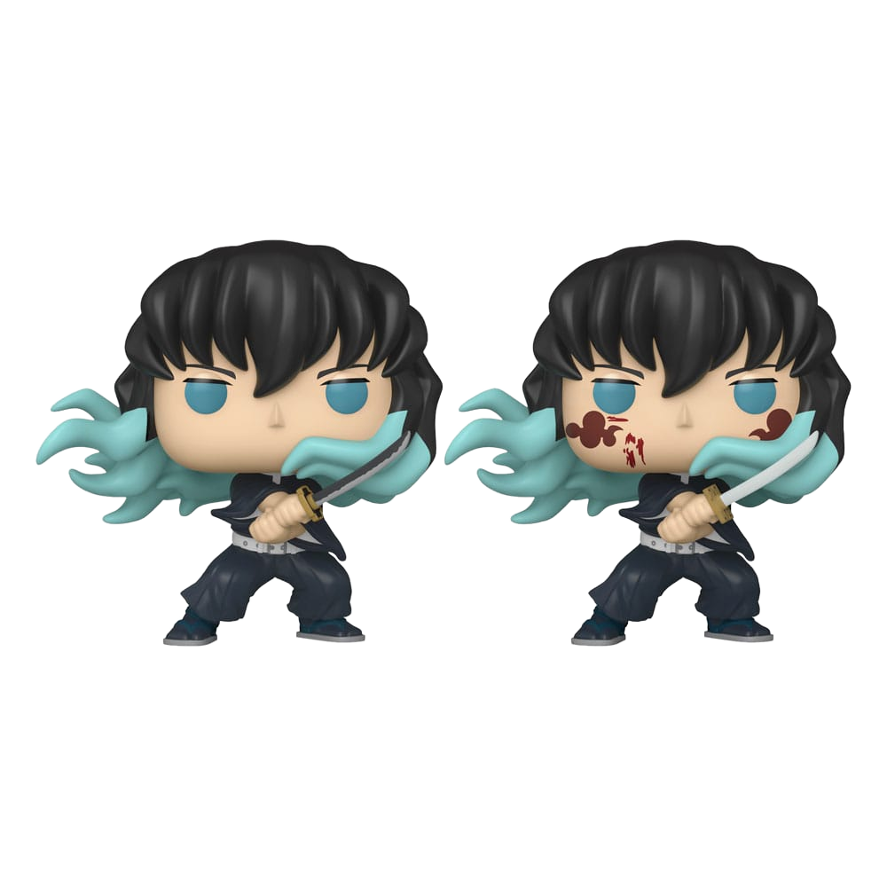 Demon Slayer: Kimetsu no Yaiba POP! Animation Vinyl Figure Muichiro (Attack) w/CH Assortment Box Qty 6 - Funko Pop! Figures