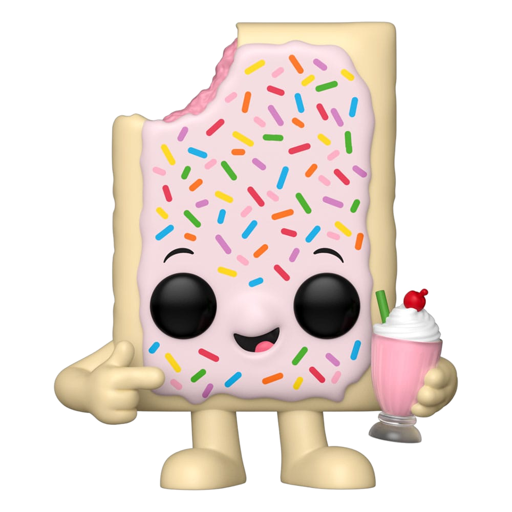 Pop-Tarts POP! Ad Icons Vinyl Figure Pop-Tarts Mascot Strawberry Milkshake - Funko Pop! Figures