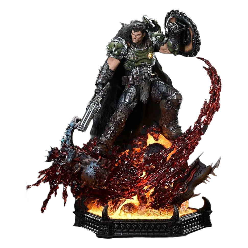 DOOM: The Dark Ages Ultimate Premium Masterline Series Statue 1/4 DOOM Slayer DX Bonus Version 77 cm - Prime 1 Studio Statues