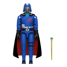 GI Joe ReAction+ Action Figure Wave 06 Cobra Commander (Movie, Black Cape) - Super7 Action Figures