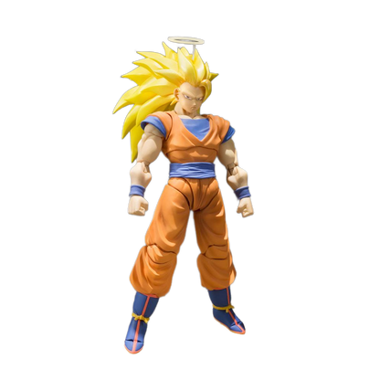 Dragon Ball Z S.H. Figuarts Action Figure SSJ 3 Son Goku 16 cm - Bandai Tamashii Nations Action Figures