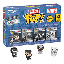 Spider-Man Bitty POP! Vinyl Figure 4-Pack Series 3 2 cm - Funko Mini Figures, Pop! Figures