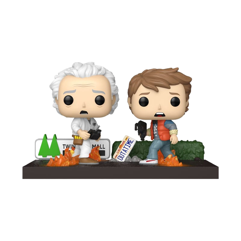 Back to the Future POP Moments Vinyl Figures Doc&Marty - Funko Mini Figures