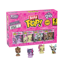 My Little Pony Bitty POP! Vinyl Figure 4-Pack TwilightSparkle w/CH 2,5 cm - Funko Mini Figures, Pop! Figures
