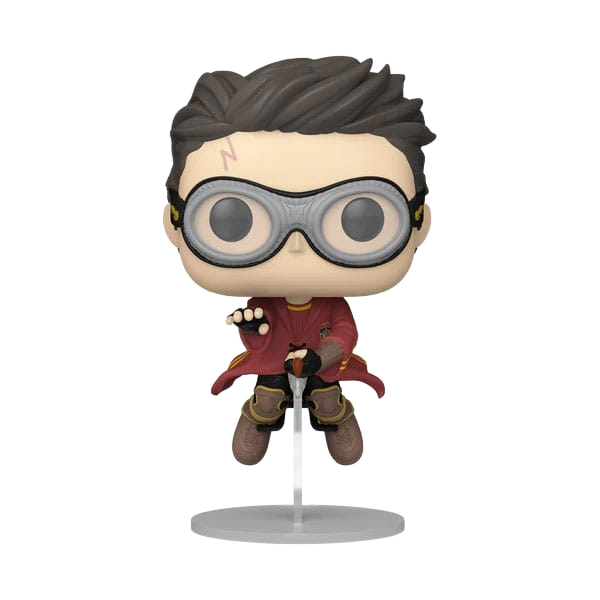 Harry Potter POP! Movies Vinyl Figure Harry w/Broom(Quidditch) - Funko Pop! Figures