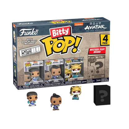 Avatar The Last Airbender Bitty POP! Vinyl Figure 4-Pack Katara 2,5 cm - Funko Mini Figures, Pop! Figures