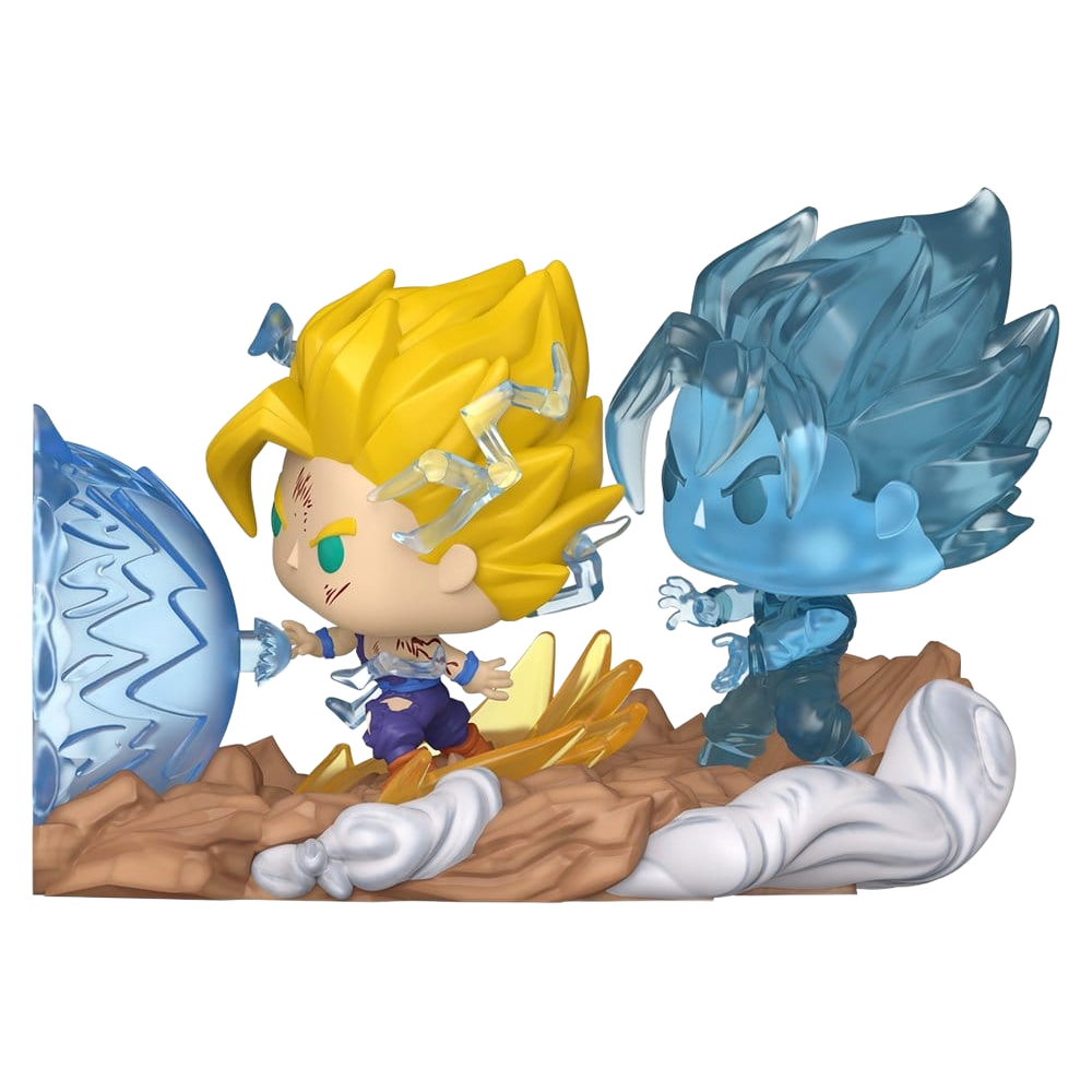 Dragon Ball Z POP Moments Vinyl Figures Father-Son Kamehameha - Funko Mini Figures