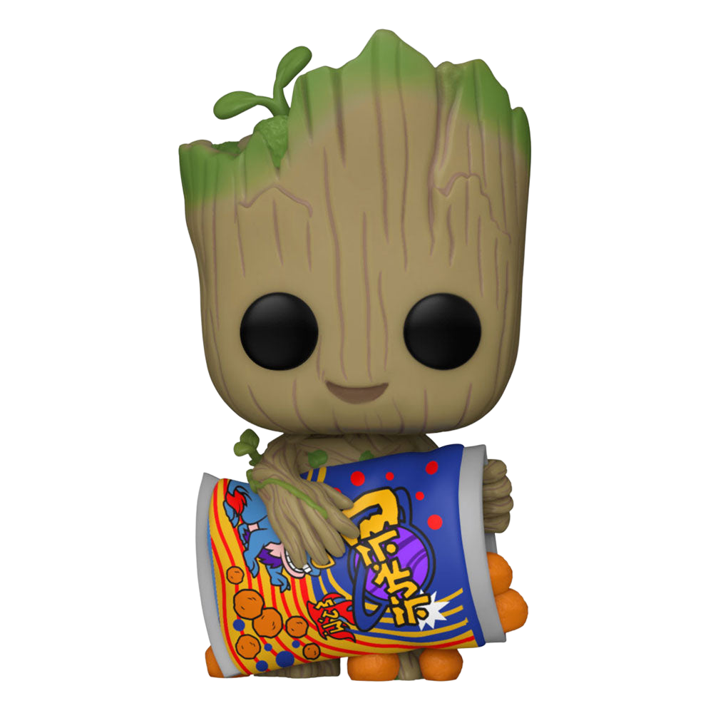 I Am Groot POP! Vinyl Figure Groot w/Cheese Puffs - Funko Pop! Figures