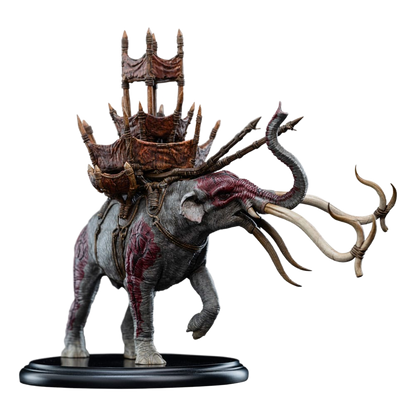 Lord of the Rings Mini Statue Mumak in Battle - Weta Workshop Statue