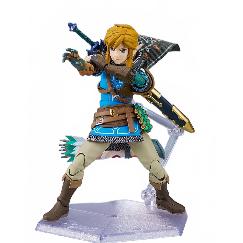 The Legend of Zelda Tears of the Kingdom Figma Action Figure Link Tears of the Kingdom Ver. DX Edition 15 cm - Good Smile Company Action Figures