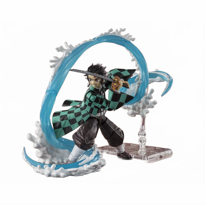 Demon Slayer: Kimetsu no Yaiba S.H. Figuarts Accessory Set Tanjiro Kamado & Giyu Tomioka Water Breathing Option Parts Set - Bandai Tamashii Nations Action Figure Accessories