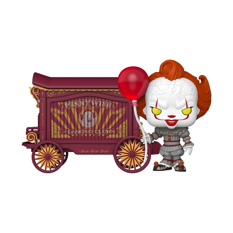 It-Welcome to Derry POP! Town Vinyl Figure Pennywise & Wagon - Funko Pop! Figures