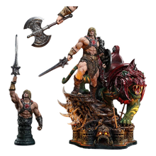 Masters of the Universe Real Elite Masterline Series Statue 1/4 He-Man & Battle Cat Ultimate Bonus Version 86 cm - Prime 1 Studio Statues