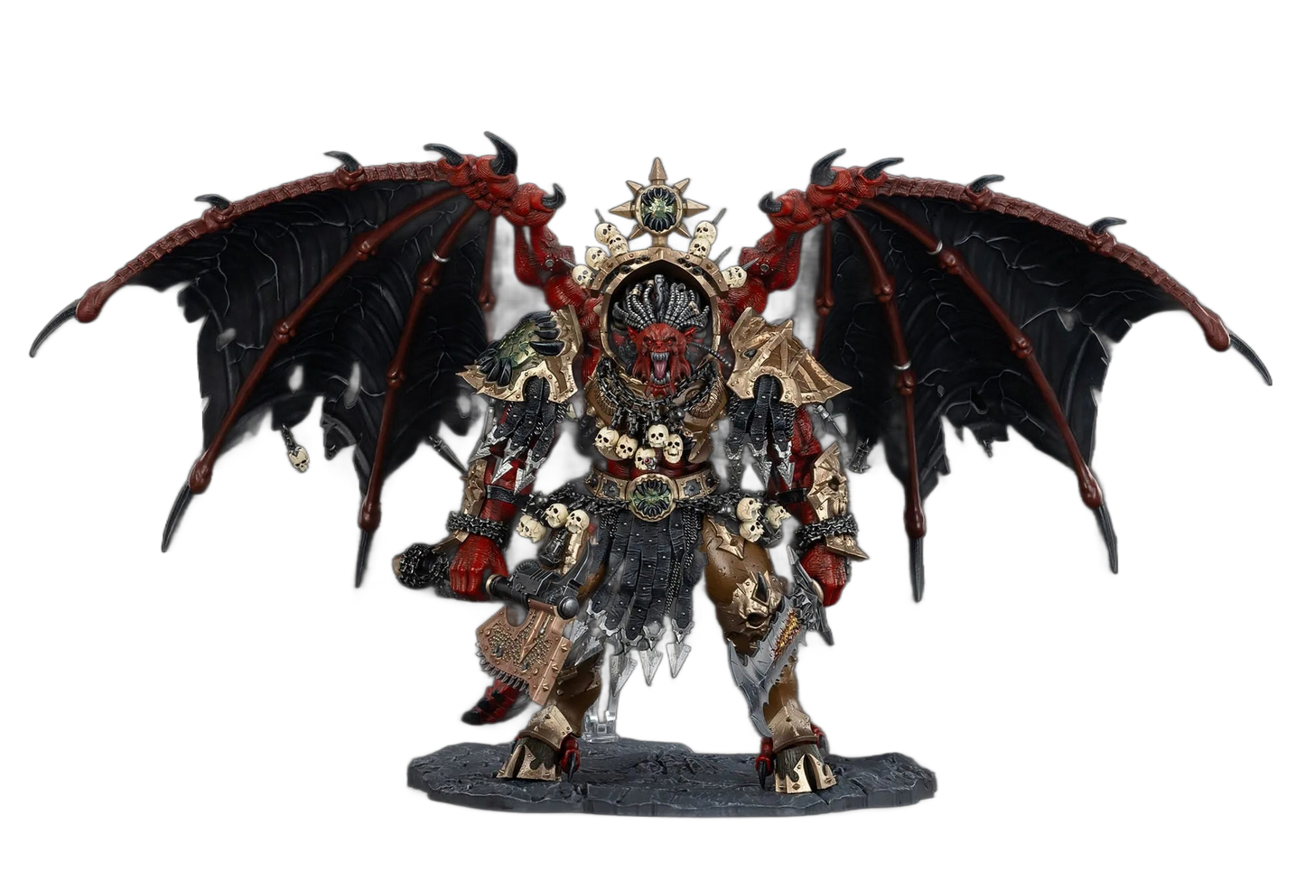 Warhammer 40K: World Eaters: Angron: Daemon Primarch of Khorne - Joy Toy Action Figures