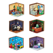 Animal Crossing: Happy Room Blind Display Box: Contains All 6 - Re-Ment Blind Boxes, Mini Figures & Capsule Toys