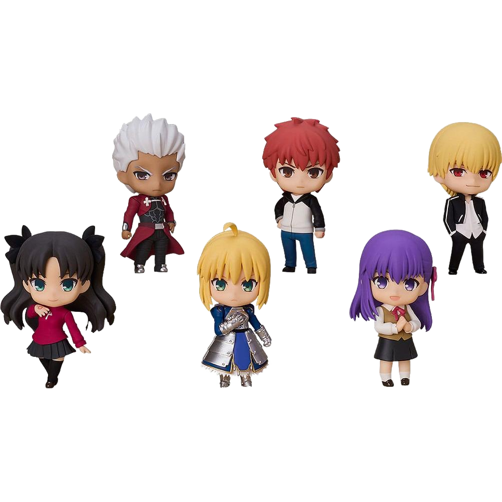 Fate/Stay Night: Nendoroid Surprise Minifigures: Heroes vs Villains: Display (6 Figures) - Good Smile Company Blind Boxes, Mini Figures & Capsule Toys