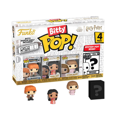 Harry Potter and the Goblet of Fire Bitty POP! Vinyl Figure 4-Pack Ron 2,5 cm - Funko Mini Figures, Pop! Figures
