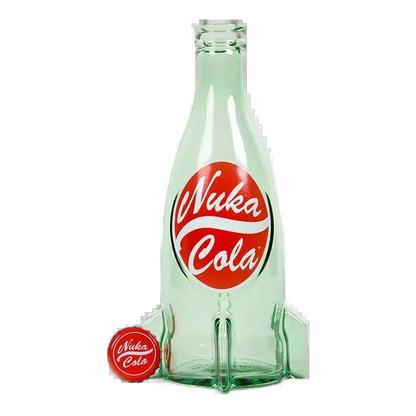 Fallout: Nuka Cola Glass Bottle & Caps - DEVplus Action Figures