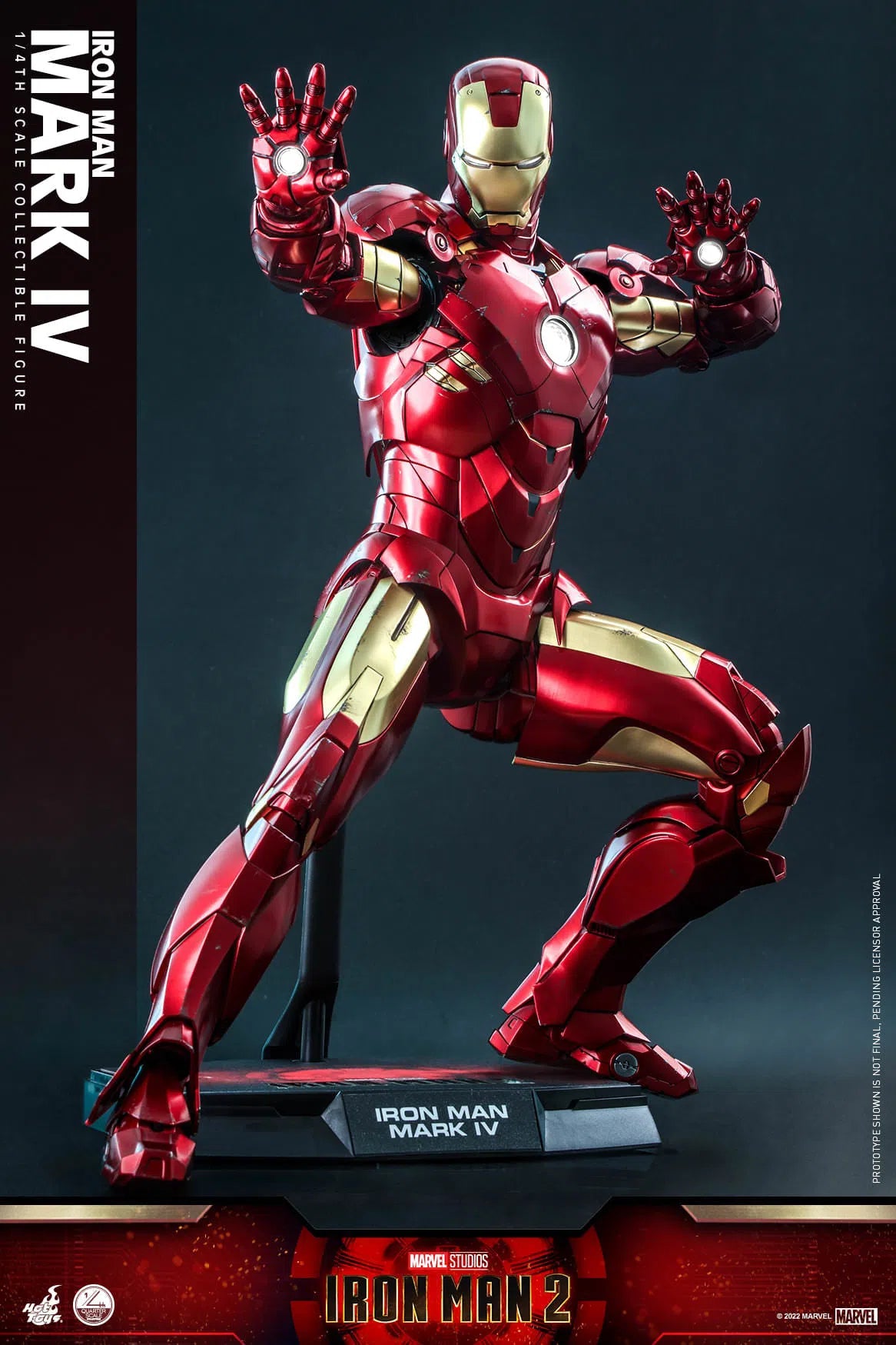 Iron Man: MKIV: Iron Man 2: Marvel: Quarter Scale: QS020