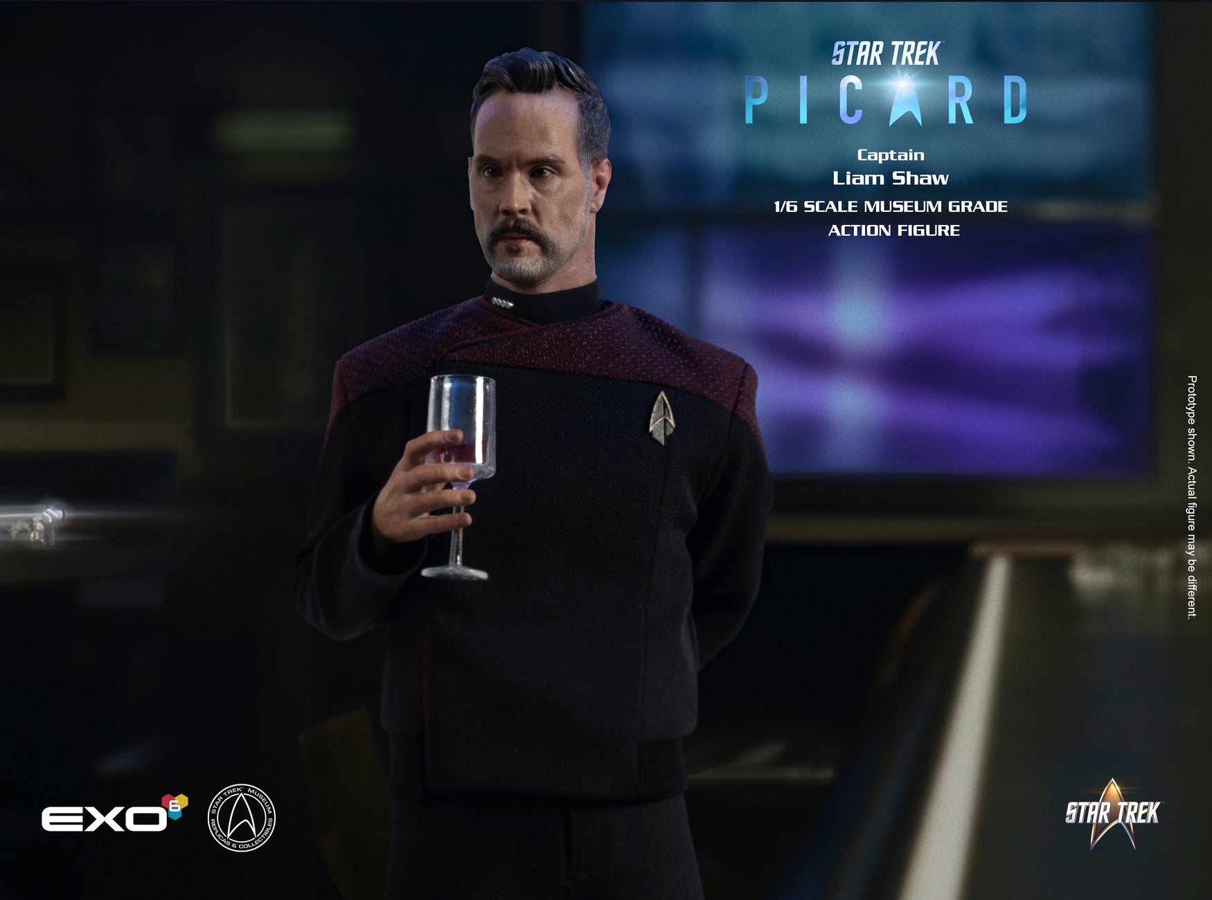 Captain Liam Shaw: Star Trek: Picard: Sixth Scale: EX0-6